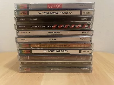 U2 11 CD Lot Most New War Pop Boy Zooropa Best Of Unforgettable Fire October • $49.99