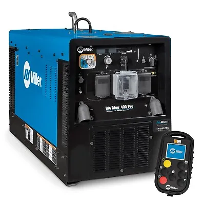 Miller Big Blue 400 Pro Engine Driven Welder Generator (Kubota) & WIC 907732013 • $24821