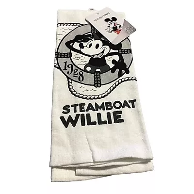 Best Brands Minnie Mouse Kitchen Towel STEAMBOAT WILLIE 16in X 26in 100 Years • $15