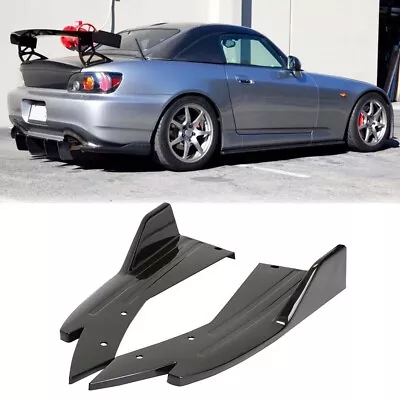 Rear Spats Bumper Lip Splitter Diffuser Canard Spoiler For Honda S2000 2000-2009 • $45.11