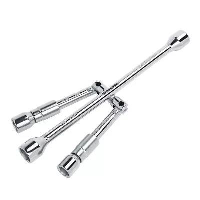 Universal Folding Lug Wrench Car Tire Repair Tool 4 Ways Cross Wrench Nut Wrench • $25.99