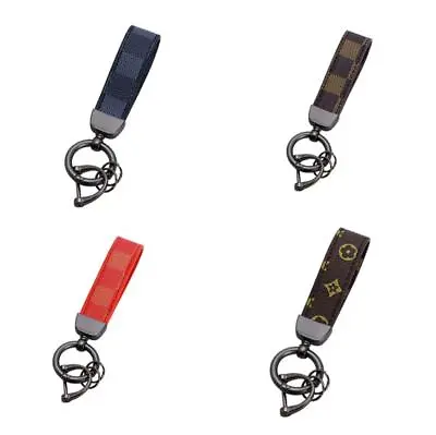 £3.48 • Buy Top Quality Fashion Pure Cowhide Wrist Strap Belt Designer Keyring Key Chain Fob