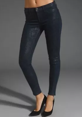 J BRAND Womens Jeans Super Skinny Indigo Boa Blue Size 25W 801o216  • $76.49