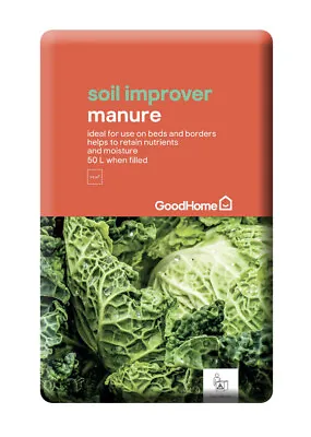 FARMYARD Manure Soil Improver  BIG 50 Liters GREAT PRODUCT • £13.99