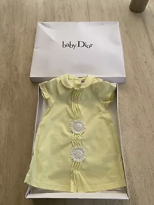 Baby Dior Yellow Dress New In Box • £34.99