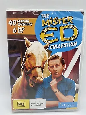 The Mister Ed DVD Collection 40 Classic Episodes 6 Disc Set Region 4 R4 • $34.99