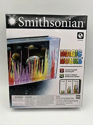 Smithsonian Magic Rocks Kit Instant Crystal Growing Kit Kids Craft Earth Science • $12