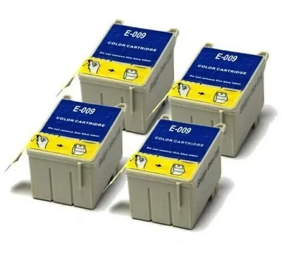 £10 • Buy Non-OEM T009 4 Pack Ink Cartridges Fits Epson Stylus Photo 1270 1275 1280