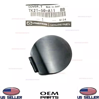 Genuine Front Bumper Tow Eye Hook Cap Cover RIGHT ⭐OEM⭐ Mazda CX-9 2013-2015 • $10.95