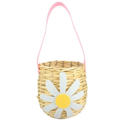 £10.49 • Buy Easter Flower Basket Natural Weave Flower Basket Wedding Easter Egg Hunt