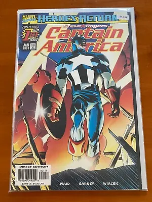 Captain America Vol.3 #1 Heroes Return High Grade Marvel Comic Book B44-39 • $9.99