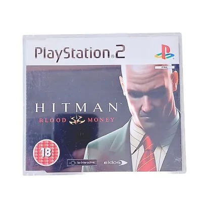 Hitman: Blood Money PS2 Promo Disc And Original Jewel Case Sleeve | PAL  • $499