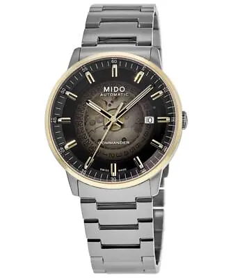 New Mido Commander Gradient Black Dial Men's Watch M021.407.21.411.00 • $667.74