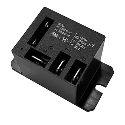 Power Relay SPDT DC24V Coil 30 Amp 240 VAC Mini Relay With Flange-Mounting ... • $20.76
