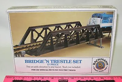 Bachmann Item No. 46-1225 Bridge'N Trestle Set HO Scale • $18