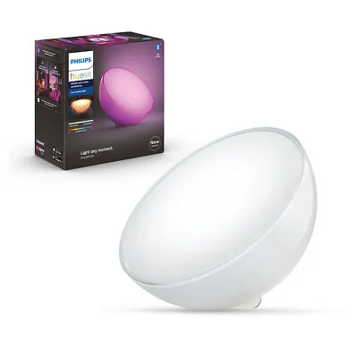 $187 • Buy Philips Hue Go Portable Smart Bluetooth/Wi-Fi App Desk Lamp White/Colour Light