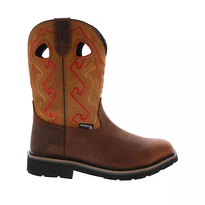 Wolverine Rancher Aztec Waterproof Steel Toe 10  Mens Brown Work Boots • $74.99