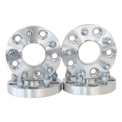 4) 1  Inch 5x5 Hubcentric Wheel Spacers JK Wrangler '07 + Grand Cherokee '99-'10 • $86.95