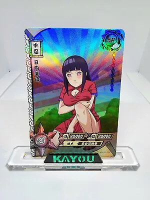 $9.95 • Buy Hinata Hyuga SR Rare Foil Official Kayou Naruto Card TCG NR-SR-108
