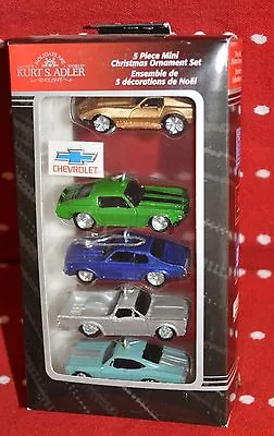 5 PK Kurt ADLER Ornament 2007 Car AUTO Corvette Mustang Nova Chevy TRUCK Collect • $5.24