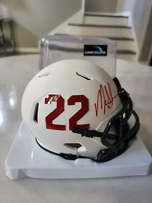 Mark Ingram Autographed/Signed Mini Helmet Beckett Alabama Crimson Tide Heisman • $95