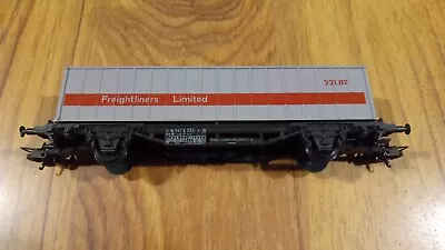 Lima HO Gauge - Freightliners Limited Container Wagon 221.87 • £4.99