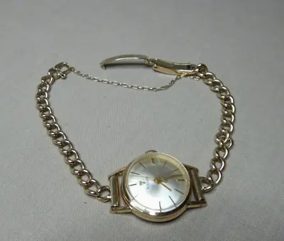Vintage 9ct Gold Bracelet Ladies Tissot Wristwatch 17 Jewel • $698