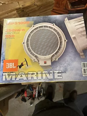 JBL MPS1000 10  250 Watts Power Marine Audio Powered Subwoofer (Single) -White • $400