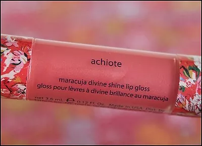 Tarte Maracuja Divine Shine Lip Gloss  Achiote  (shimmering Golden Pink) NEW! • $49.99