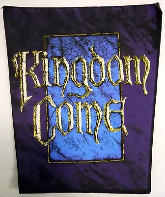 KINGDOM COME Back Patch - 30+ Years Old Vintage But NEW - 80's Heavy Metal • $39