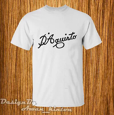 Men's Clothing Tshirt D'Aquisto Guitar White Color Usa Size • $24.25