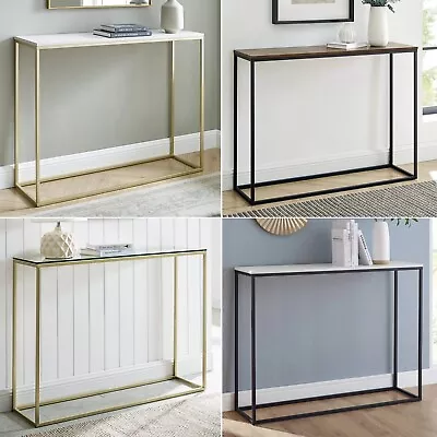 £34.99 • Buy 107cm Stylish Modern Accent Side Sofa Stand Entry Console Table Hallway Entrance