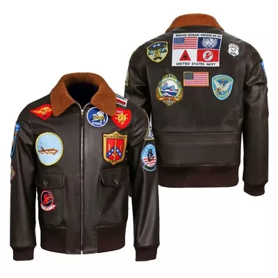 Top Gun Maverick Pilot Aviator Tom Cruise Jacket Size Large • $44.95