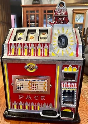 Restored Antique Penny Pace Bantam Slot Machine • $2999.99