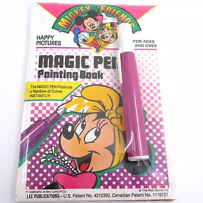 Mickey & Friends Invisible Ink Magic Pen Picture Book Happy Pictures • $24