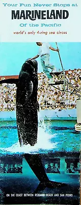 Marineland Of The Pacific Brochure 1967 Redondo Beach San Pedro California • $24.22