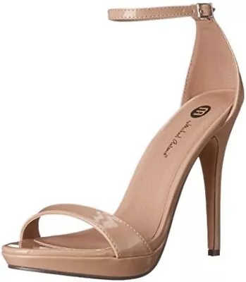 Michael Antonio Nude Lovina 8 M Ankle Strap Stiletto 😍 • $19