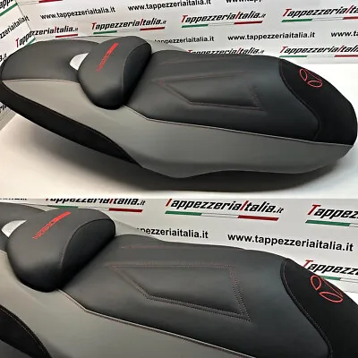 Yamaha Xmax 400 2013-2018 Tappezzeria Italia Comfort Foam Seat Cover Momo Design • $283.10