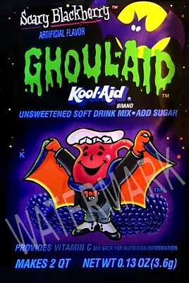 GHOUL AID KOOL AID Owl Moon Halloween High Quality Metal Magnet 3x4 Inches 8893 • $5.95