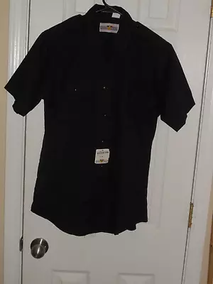 Flying Cross Uniform LAPD Navy Short Sleeve Shirt Women's Size 38 NWT • $36.33