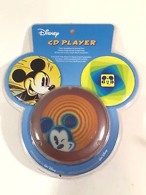 NEW Walt Disney Studios Mickey Mouse Personal CD Player 2004 W Headphones Sealed • $29.99