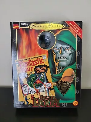 Dr. Doom Marvel Famous Cover 8” Fantastic Four Action Figure Fabric Costume NIB • $15