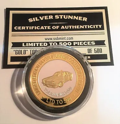 $19.95 • Buy 2019  GOLD   Torana SLR 5000 Silver Stunner Coin C.O.A. LTD 500, Car, Great Gift