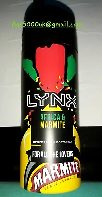 £3 • Buy Lynx Axe - MARMITE {Square'ish Top/Can} 150ml Body Deodorant Spray Vintage 