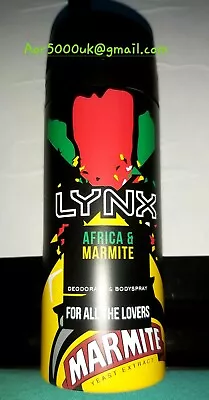 £3 • Buy Lynx Axe - MARMITE {Square'ish Top/Can} 150ml Body Deodorant Spray Vintage 