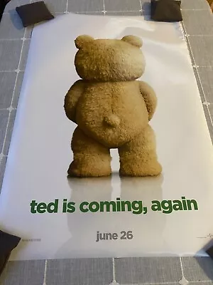 Ted 2 40” By 27” 2015 Double Sided Poster One Sheet #79 Mark Wahlberg • $9.99