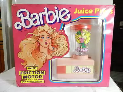 Vintage Barbie Juice Press Friction Motor 1990 Mattel Argentina W/ Box Nonuse • $118.89