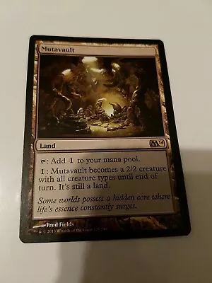 MTG Mutavault Magic 2014 / M14 Land Rare MAGIC THE GATHERING NM • $14.99