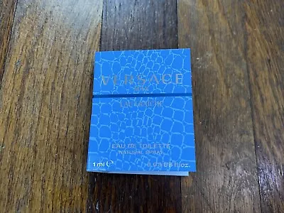 VERSACE MAN • Eau Fraiche • Eau De Toilette Spray (1ml/0.03 Fl.oz) NEW • $9.50