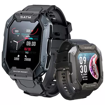 $47.81 • Buy Smart Watch Sleep Blood Pressure Monitoring Body Temperature Waterproof Sport